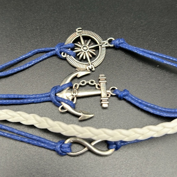 Handmade Nautical Cord Bracelet - Picture 3 of 6